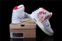 2019U nike air yeezy 2 hommes star mode americaine escompte bien blanc